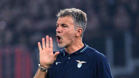 Baroni in conferenza: "Espulsione Tavares? Inutile parlarne, faccio i complimenti alla Lazio"