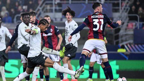 Bologna-Monaco 0-1, le pagelle: Beukema sbaglia. SIngo è un muro invalicabile