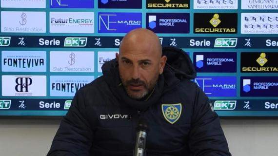 Carrarese, Calabro: "Son certo che contro il Pisa faremo una grande partita, per far risultato"