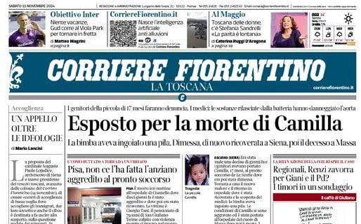 Corriere Fiorentino: "Franchi, accelerare i cantieri? Nel 2026. Gud intanto corre veloce"