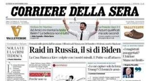 Corriere della Sera: "Frenata brusca dell