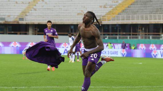 Fiorentina, prima tripletta in carriera per Kean: "Cercavo quest