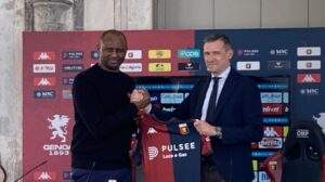 Genoa, Vieira si presenta: "Non potevo dire di no alla chiamata del club"