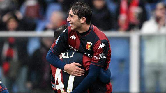 Genoa, primo gol in rossoblù per Miretti: fra poco la conferenza del centrocampista