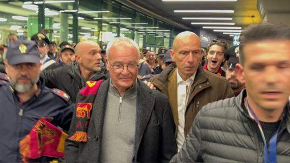 Ecco Ranieri a Trigoria, le immagini dell