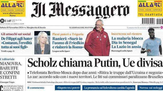 Il Messaggero: "Ranieri: