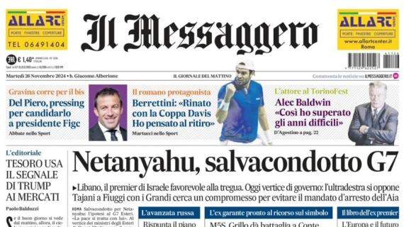 Il Messaggero: "Le spine di Ranieri: deve rialzare la Roma ma la classifica fa paura"