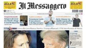 Il Messaggero scrive: “Lazio attacco da big europea. Roma caccia all’ad: Carnevali è in città”