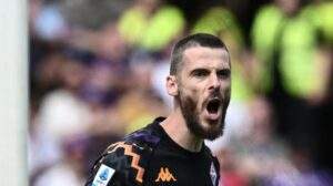 It's De Gea-mania in Florence. The Fiorentina admin posts yet another post and jokes