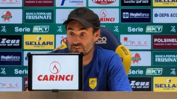 Juve Stabia, Pagliuca: "Bravi nonostante l’inferiorità. Meritavamo la vittoria"