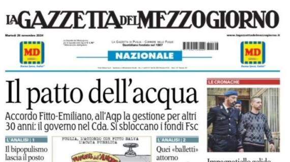 La Gazzetta del Mezzogiorno: "Lecce corsaro a Venezia: Giampaolo buona la prima"