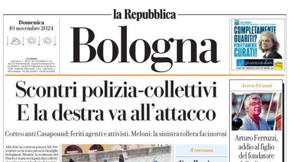 La Repubblica-Bologna: "Il Bologna a Roma per dimenticare la Champions"