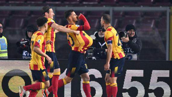 Lecce, prima rete in Serie A per Pierotti: "Felicissimo, all