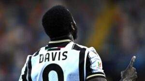 Udinese, Davis: "Pari giusto contro una squadra tosta. Lucca? Mi trovo bene"