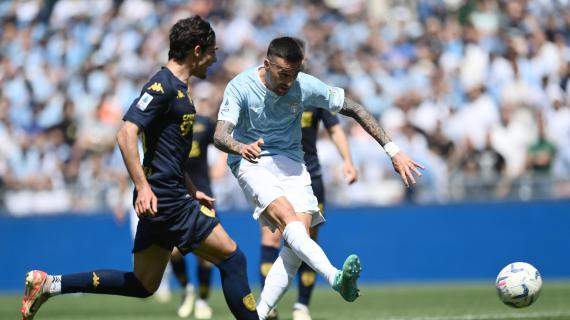 Vecino dopo la vittoria della Lazio: "Rinnovo del contratto? Conta il presente, mi sento bene qui"