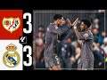 Vallecano vs Real Madrid 3:3