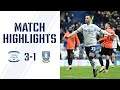 Preston vs Sheffield Wed 3:1