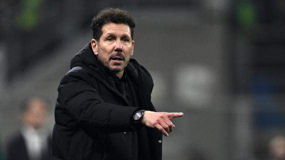 Atletico, Simeone: "Domani ci sarà tanto entusiasmo, speriamo di fare una bella partita"