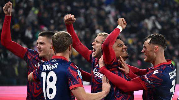 Il Bologna fa la grande allo Stadium: super prova con la Juve, il pari è una beffa per Italiano