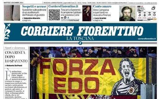 Bove in miglioramento dopo lo spavento, il Corriere Fiorentino: "Soccorsi decisivi"