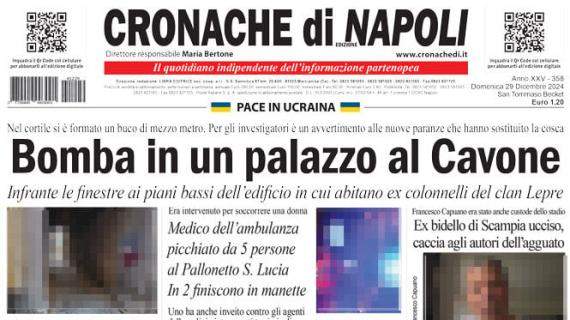 Cronache di Napoli: "Con il Venezia per agganciare la vetta, con Neres e Politano"