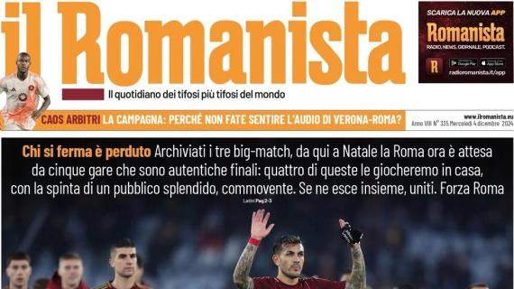 Il Romanista in apertura: "Nessun passo indietro, Hummels punta il Lecce"