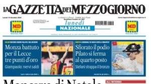 La Gazzetta del Mezzogiorno: "Monza battuto, per il Lecce tre punti d