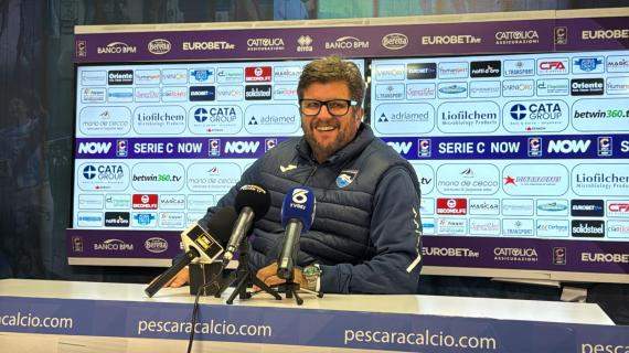 Pescara, Baldini: "Resto solo se andiamo in Serie B. Merola da 9? Un po