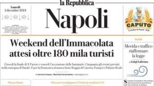 La capolista vince anche a Torino, La Repubblica (Napoli): "Conte non si ferma più"