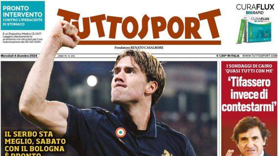 Tuttosport in apertura: "Vlahovic c