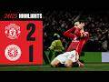 Manchester United vs Rangers 2:1