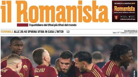 Ranieri a caccia di continuità: "Sazio? No grazie", la prima pagina de Il Romanista