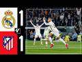 Real Madrid vs Atletico Madrid 1:1