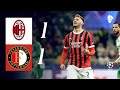 AC Milan vs Feyenoord 1:1