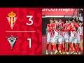 Gijon vs Mirandes 3:1