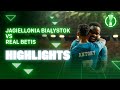 Jagiellonia vs Betis 1:1