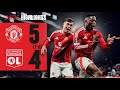 Manchester United vs Lyon 5:4