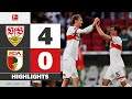 VfB Stuttgart vs Augsburg 4:0