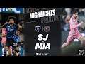 San Jose Earthquakes vs Inter Miami 3:3