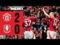 Manchester United vs Aston Villa 2:0