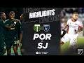 Portland Timbers vs San Jose Earthquakes 1:1