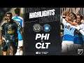 Philadelphia Union vs Charlotte 2:1