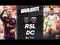 Real Salt Lake vs DC United 2:0