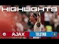 Ajax vs Stormvogels/Telstar 2:0