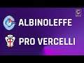 Albinoleffe vs Pro Vercelli 0:3