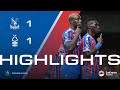 Crystal Palace vs Nottingham Forest 1:1