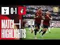 Tottenham vs Bournemouth 0:1