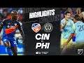 Cincinnati vs Philadelphia Union 0:1