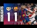 Vallecano vs Barcelona 1:1