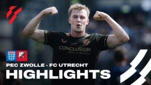 Zwolle vs Utrecht 0:2 Full Highlights Eredivisie